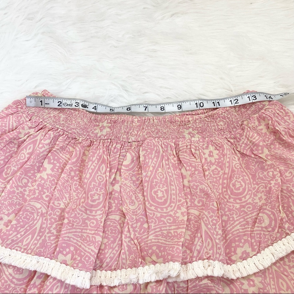 COOLCHANGE Pink Print Mini Skirt - Picture 2 of 4